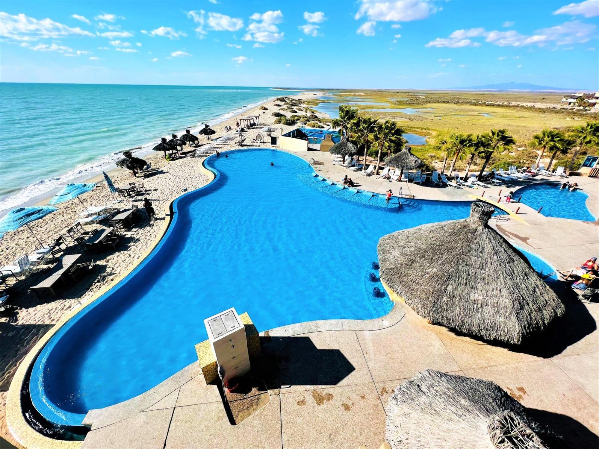 Rocky Point - Ocean Front - King - Suites - Sleeps12 - Gated - Pools Wi-Fi Bahia La Choya 외부 사진